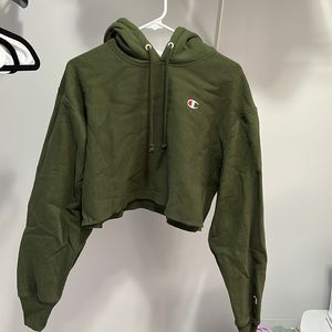 CHAMPION cropped hoodie